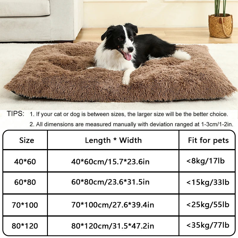 Pet Dog Soft Bed House Mat