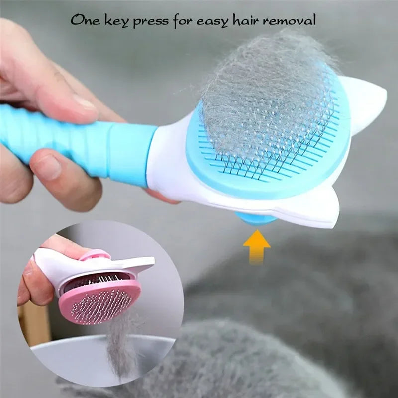 Professional Pets High Quality Self cleaning Brush