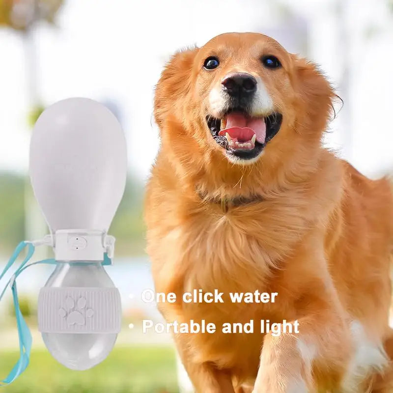 Portable Pets Water Dispenser With Bowl Leak-Proof