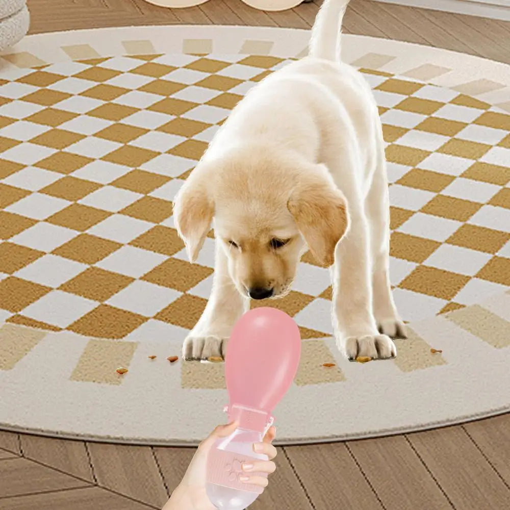 Portable Pets Water Dispenser With Bowl Leak-Proof