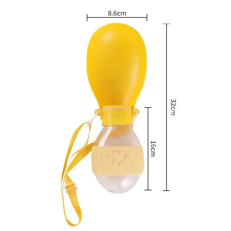 Portable Pets Water Dispenser With Bowl Leak-Proof