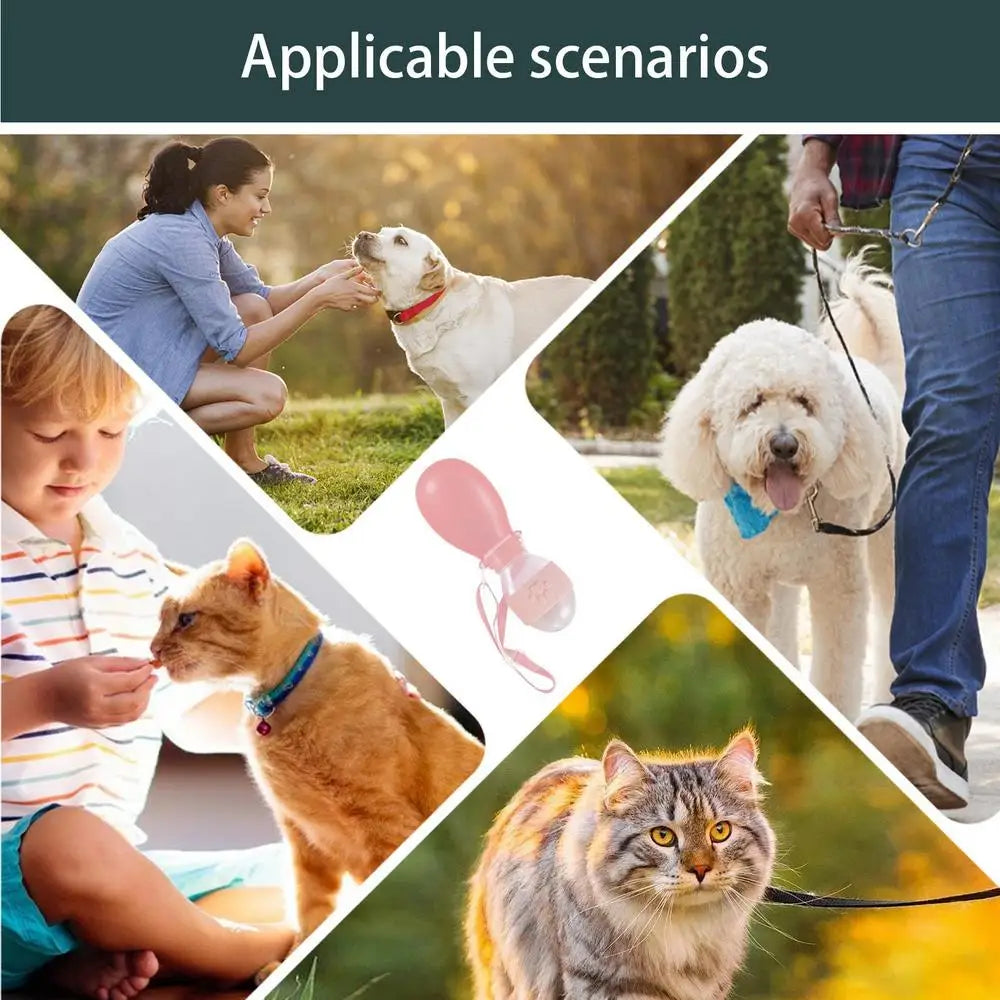 Portable Pets Water Dispenser With Bowl Leak-Proof