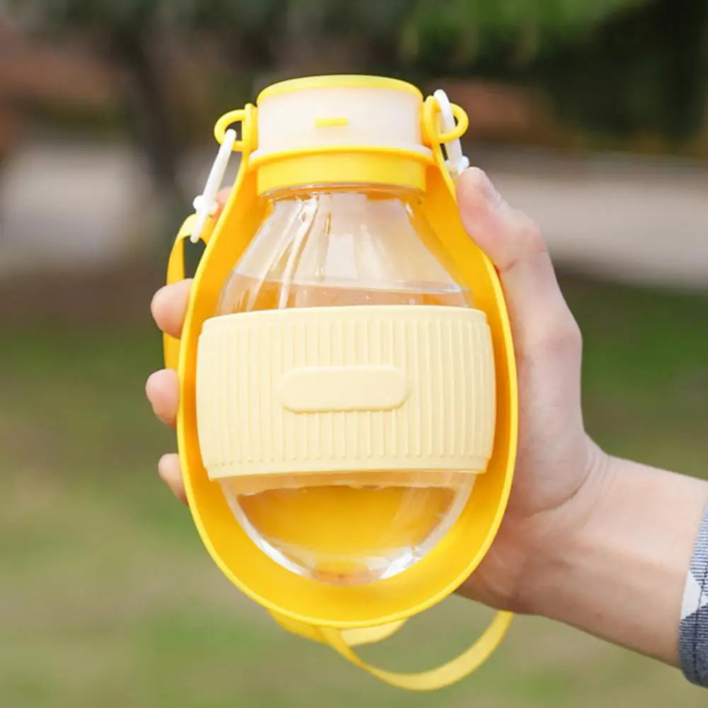 Portable Pets Water Dispenser With Bowl Leak-Proof