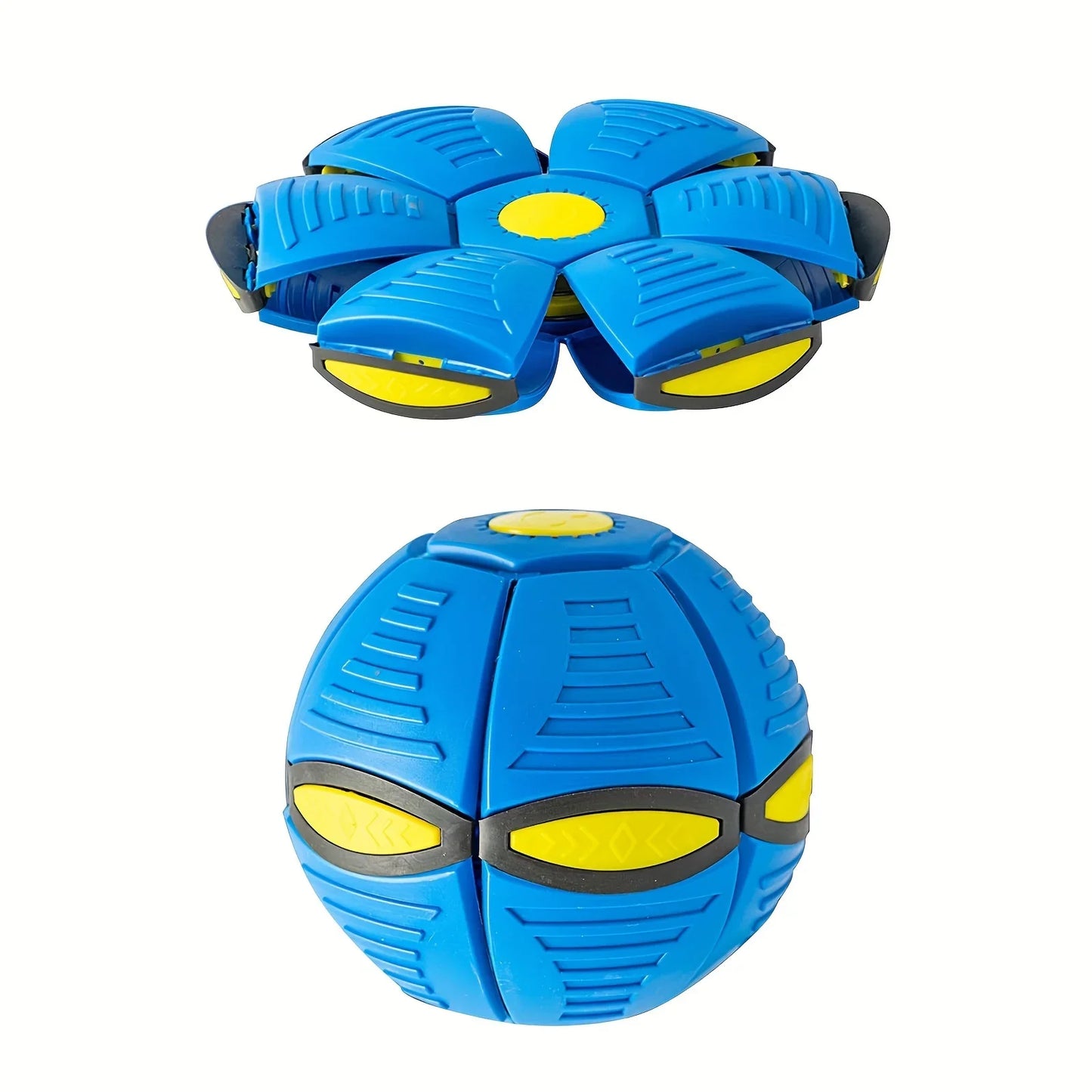 Elastic Flying Saucer Bouncing Ball