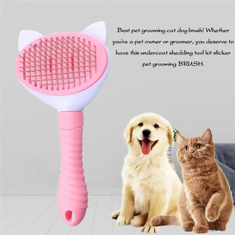 Professional Pets High Quality Self cleaning Brush
