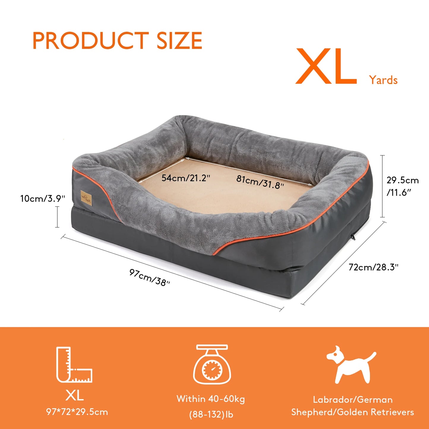 Winter Warm Waterproof Mattress Pet Dog Bed