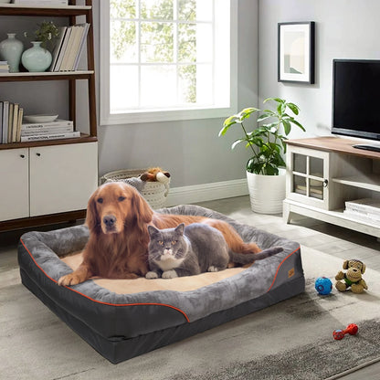 Winter Warm Waterproof Mattress Pet Dog Bed