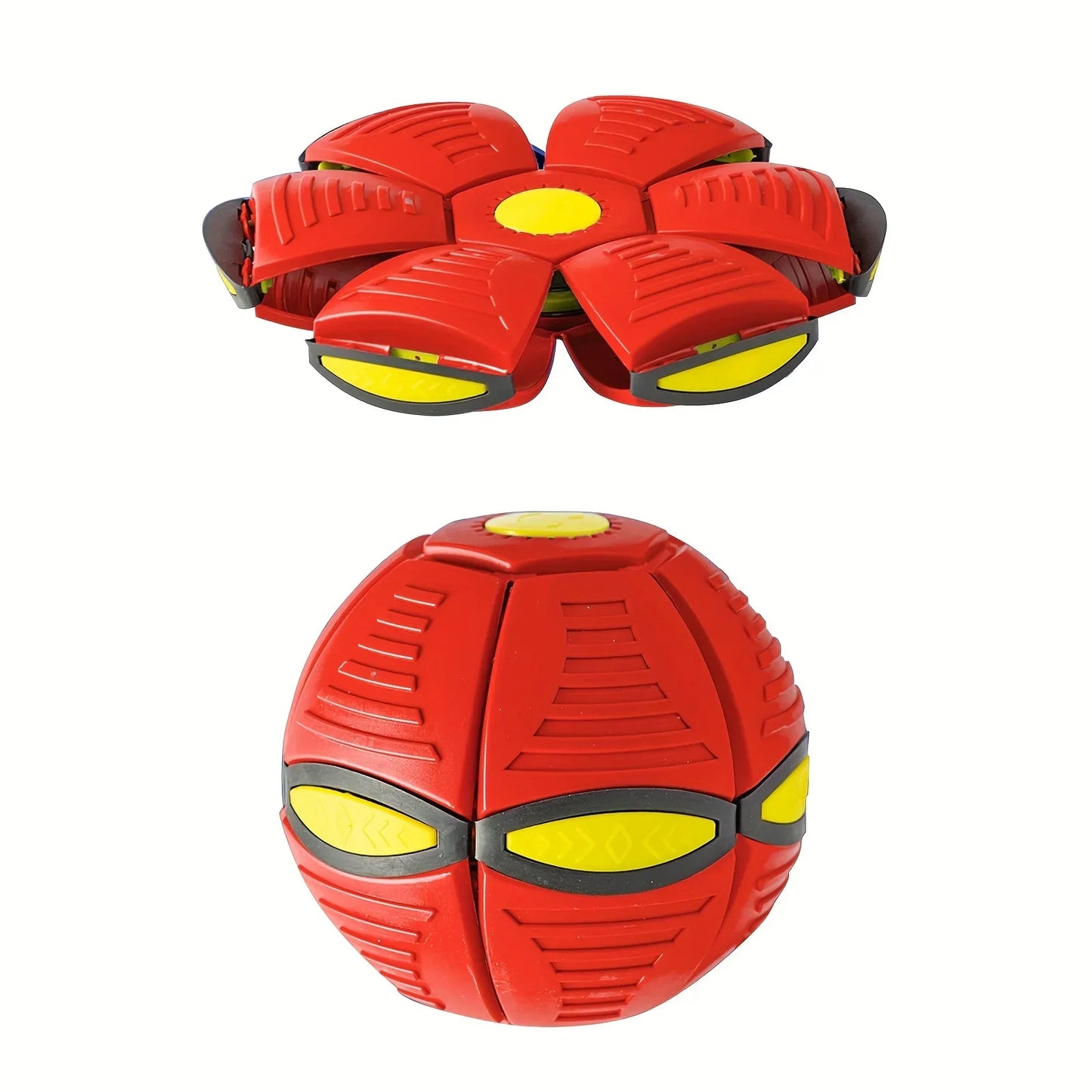 Elastic Flying Saucer Bouncing Ball