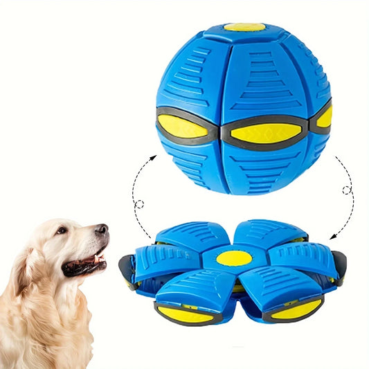 Elastic Flying Saucer Bouncing Ball