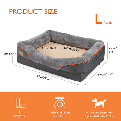 Winter Warm Waterproof Mattress Pet Dog Bed