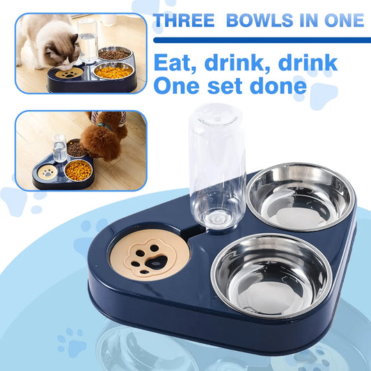 Stainless steel Non-slip dog bowl
