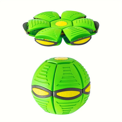 Elastic Flying Saucer Bouncing Ball